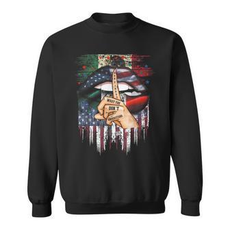 Do Not Judge What You Do Not Understand Mexican Us Flag Sweatshirt - Thegiftio UK