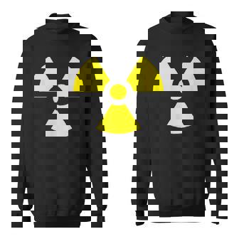 Nuclear 警告 放射線 危険 サイン 放射線活動 スウェットシャツ - Kawaiitshirt