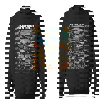 Ocean Friends Sweatshirt - Monsterry