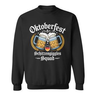Oktoberfest Schitzengiggles Squad Festival Matching Outfit Sweatshirt - Thegiftio UK