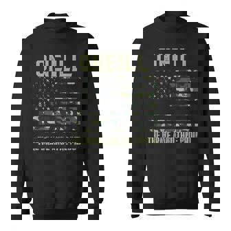 Oneill 姓 姓 迷彩 アメリカ国旗 スウェットシャツ - Kawaiitshirt