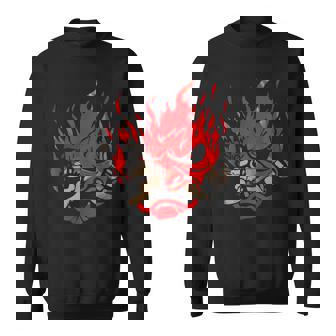 Onicyborg Cyberpunk スウェットシャツ - Kawaiitshirt