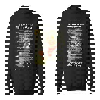 Op。 27ソナタ楽譜スコアベートーベン愛好家の肖像画 スウェットシャツ - Kawaiitshirt