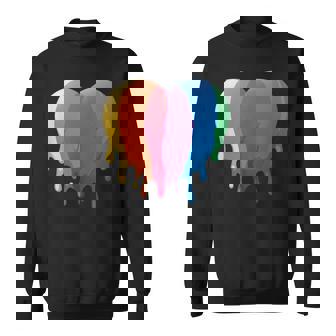 Orgullo Del Corazón Del Arco Iris Lgbtq Camisa de entrenamiento - Regaloses