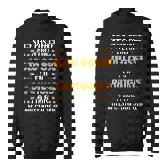 Origine Portugaluper Portugais Beau Gosse Humour Portugais Sweater e - Cadeauxyz
