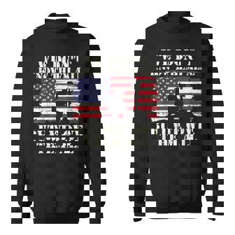 We Owe Them All Patriotic America Veterans Memorial Day Sweatshirt - Monsterry