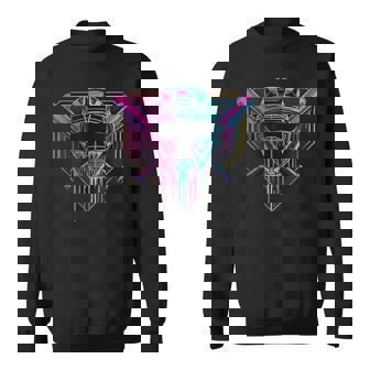 Paint Dripping Baseball Catcher Mask Baseball Fan Young Boys Sweatshirt | Mazezy