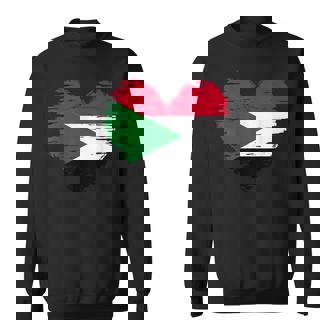 Palestina Traje De Corazón Con Bandera De Palestina Camisa de entrenamiento - Regaloses