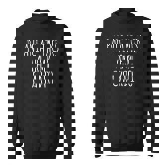 Panic Attacks Are My Cardio Pouranté Mentale Anxiety Sweater e - Cadeauxyz