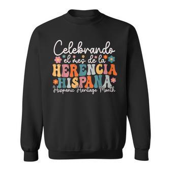 Hispanic Heritage Month Celebrando Herencia Hispana Sweatshirt - Thegiftio UK