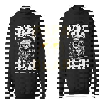 Papa Bear – Cool Father’S Day For Dads Who Rock Sweatshirt - Monsterry