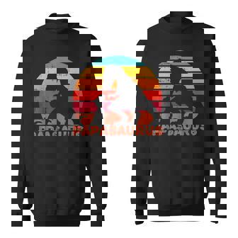 Papasaurus Dinosaure Papa Humour Fête Des Pères Homme Cadeau Sweater e - Cadeauxyz