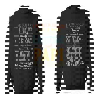 Papi Is My Favorite Name Father's Day Papi Sweatshirt | Mazezy