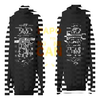 Papo Fix It Handyman Mechanic Tools Dad Grandpa Sweatshirt - Thegiftio UK