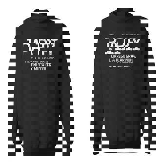 Pappy Like A Regular Grandpa Only Much Cooler Pappy Sweatshirt - Thegiftio