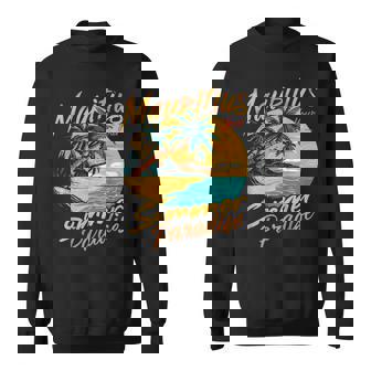 Paradis D'été Des Palmiers De L'île Maurice Sweater e - Cadeauxyz