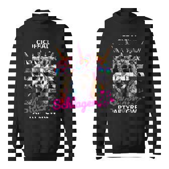 Party Hase Outfits Für Party Und Kneipentour Damen Chwarzmall Crew Neck Kurze Ärmel Ai- & Lustigerpruch Party Alle Jahreszeiten Sweatshirt - Geschenkecke