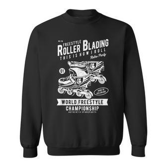 Patinaje En Línea Patinajeintage Rollerbladesport Camisa de entrenamiento - Regaloses