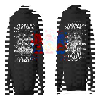 Patriotic Gnomes 4Th Of July Shenanigans Squad Sweatshirt - Thegiftio