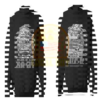 Patriotic Local Boy Labrador Dogs Usa Camo Truck Sweatshirt - Monsterry