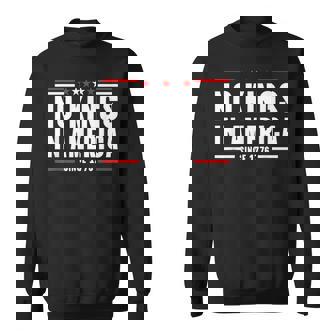 Patriotic Pro-Democracy Protest June 14 No Kings In America Sweatshirt | Mazezy