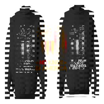 Patriotic Pro-Democracy Protest June 14 No Kings In America Sweatshirt | Mazezy