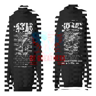 Patriotic Usa Flag 250Th Anniversary 4Th Of July 1776 2026 Sweatshirt - Thegiftio