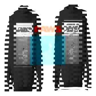 Paws Cat ファニーtシャツ、子猫映画ポスターパロディ スウェットシャツ - Kawaiitshirt