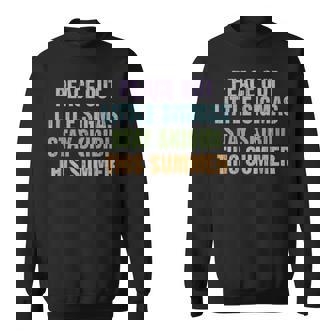Peace Out Little Sigmas Stay Skibidi Last Day Of School Sweatshirt | Mazezy
