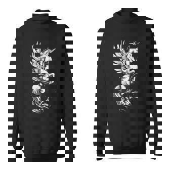 Pegasus ファニーグラフィックtシャツ スウェットシャツ - Kawaiitshirt