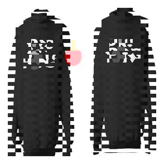 Ping Pong ピンポン卓球 おもしろレトロ スウェットシャツ - Kawaiitshirt