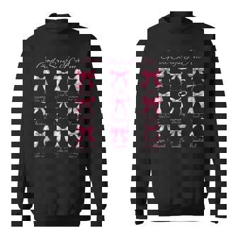 Pink Godays I Am Bibleerse コケットリボン スウェットシャツ - Kawaiitshirt