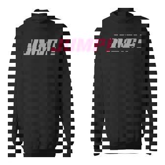 Pink Jump K-Pop Black Sweatshirt | Mazezy