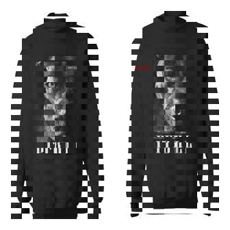 Pitbull 野生の犬テリアの肖像画 ブルドッグ 犬の飼い主 ピットブル スウェットシャツ - Kawaiitshirt