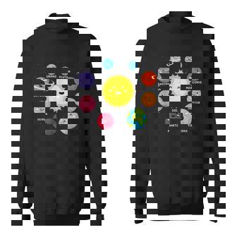 Planetas Yistemaolar Regalo Espacio Y Astronautas Camisa de entrenamiento - Regaloses