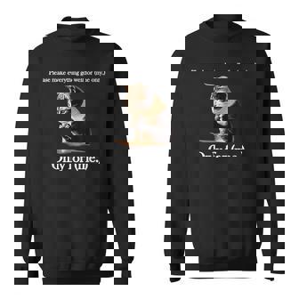 Please Make Everything Go Well For 私だけ 猫の言葉 スウェットシャツ - Kawaiitshirt