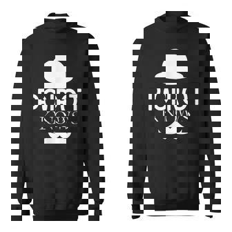 Poirotabeombrero Mustache Camisa de entrenamiento - Regaloses