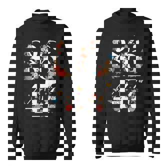 Political 8647 フローラル アンチトランプ スウェットシャツ - Kawaiitshirt