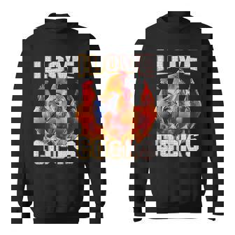 Pollo I Love Pollas Camisa de entrenamiento - Regaloses