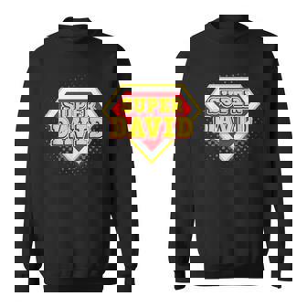 Prénom David Personnaliséuper David Sweater e - Cadeauxyz
