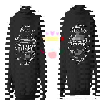 Principal Leader Motivator Back To School First Day Sweatshirt - Thegiftio