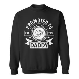 Promu À Papa Est 2025 Annonce De Grossesse Pour Nouveau Papa Sweater e - Cadeauxyz