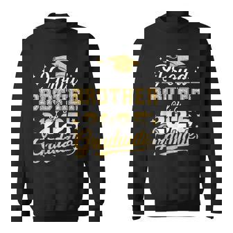 Proud Brother Of A Class Of 2025 Graduate Senior Graduation Sweatshirt | Mazezy