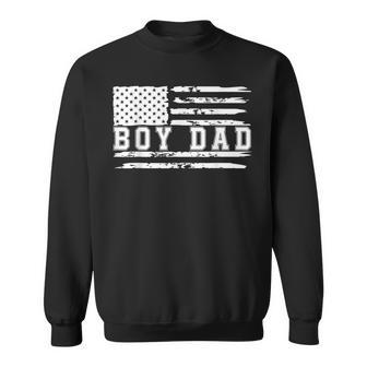 Proud Dad Of Boy Father Of Boys For Dad Xmas Fathers Day Sweatshirt - Thegiftio