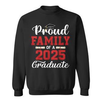 Proud Family Of A 2025 Graduate Sweatshirt - Thegiftio UK