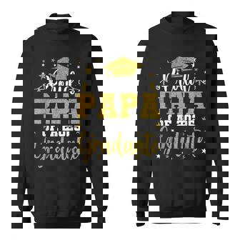 Proud Papa Of A Class Of 2025 Graduate For Graduation Sweatshirt - Thegiftio UK