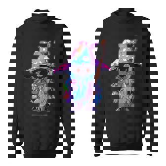Psychedelic Festival Trippy Wizard Edm Rave Sweatshirt - Thegiftio