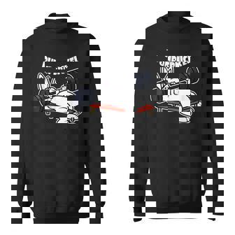 Pumppernickelラビットフィットネスベンチプレスワークアウトファニー スウェットシャツ - Kawaiitshirt