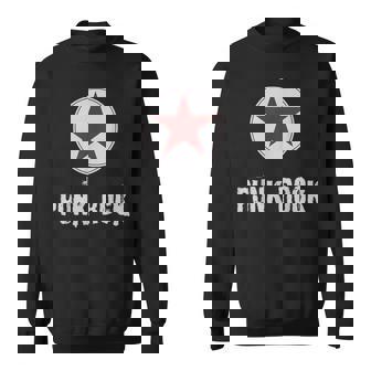 Punk Rock パンクロックスターのプレゼントでパンクロックミュージシャンのデザイン スウェットシャツ - Kawaiitshirt