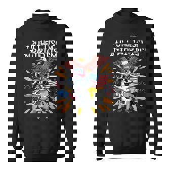 I Put The Tism In Patriotism Athletic Eagle Sweatshirt - Thegiftio